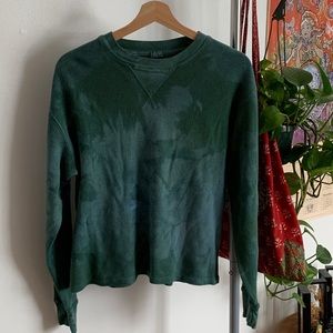 john galt green tye dyed flannel